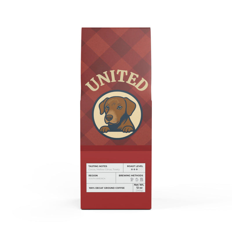 United's Medium Decaf Coffee Blend